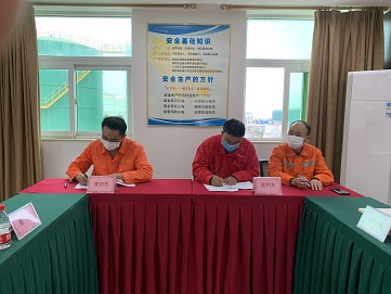 確立新目標(biāo) 開啟新征程——零管中心和興盛油庫簽訂2020年度經(jīng)營(yíng)管理目標(biāo)責(zé)任書